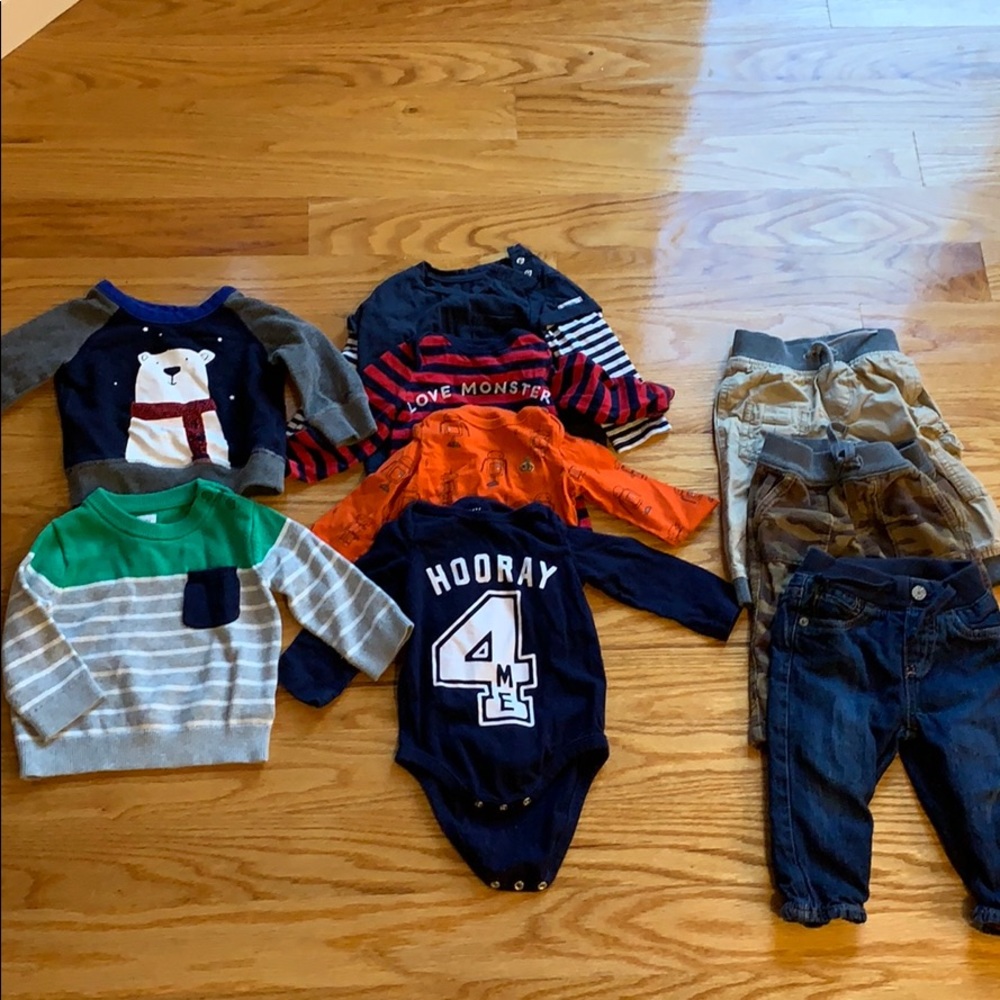 Lot of boys Gap winter clothes